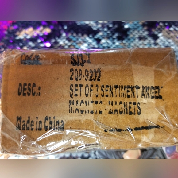 NEW Angel Magnets Whimsical Three Piece Set Thinking of you - Picture 5 of 5